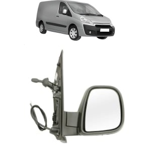Oglinda Dreapta CITROEN JUMPY II Van din 2007 - 2016, Auto, Reglaj mecanic, Completa - Img 2