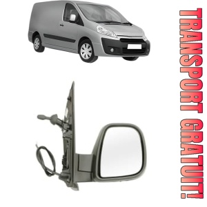 Oglinda Dreapta CITROEN JUMPY II Van din 2007 - 2016, Auto, Reglaj mecanic, Completa