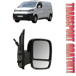 Oglinda Dreapta CITROEN JUMPY III Bus (V_) din 2016 - 2025, Auto, Reglaj mecanic, Completa