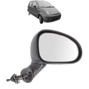 Oglinda Dreapta DAEWOO MATIZ din 1998 - 2013, Auto, Reglaj mecanic, Completa - Img 2