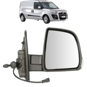 Oglinda Dreapta FIAT DOBLO Bus (263_) din 2010 - 2023, Auto, Reglaj mecanic, Completa - Img 2