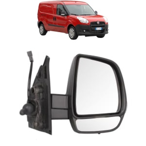 Oglinda Dreapta FIAT DOBLO Cargo (263_) din 2010 - 2023, Auto, Reglaj mecanic, Completa - Img 2