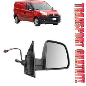 Oglinda Dreapta FIAT DOBLO Cargo (263_) din 2010 - 2023, Auto, Reglaj mecanic, Completa
