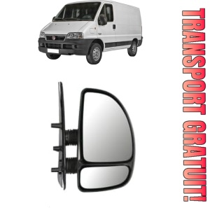 Oglinda Dreapta FIAT DUCATO Bus (244_) din 2001 - 2017, Auto, Reglaj manual, Completa