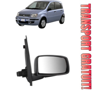 Oglinda Dreapta FIAT PANDA (169_) din 2003 - 2013, Auto, Reglaj manual, Completa