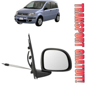 Oglinda Dreapta FIAT PANDA (169_) din 2003 - 2013, Auto, Reglaj mecanic, Completa