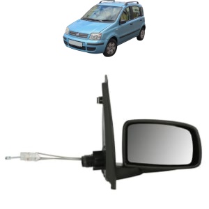 Oglinda Dreapta FIAT PANDA Hatchback Van (169_) din 2004 - 2011, Auto, Reglaj mecanic, Completa - Img 2