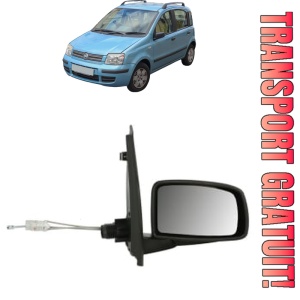 Oglinda Dreapta FIAT PANDA Hatchback Van (169_) din 2004 - 2011, Auto, Reglaj mecanic, Completa