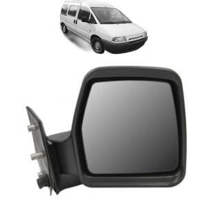 Oglinda Dreapta FIAT SCUDO Bus (220_) din 1996 - 2006, Auto, Reglaj manual, Completa - Img 2