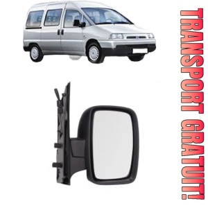 Oglinda Dreapta FIAT SCUDO Bus (270_, 272_) din 2007 - 2016, Auto, Reglaj mecanic, Completa