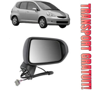 Oglinda Dreapta HONDA JAZZ II (GD_, GE3, GE2) din 2002 - 2008, Auto, Reglaj electric, Completa