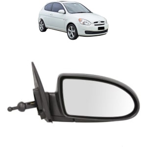 Oglinda Dreapta HYUNDAI ACCENT III (MC) din 2005 - 2010, Auto, Reglaj mecanic, Completa - Img 2