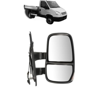 Oglinda Dreapta IVECO DAILY IV Platform/Chassis din 2006 - 2011, Auto, Reglaj manual, Completa - Img 2