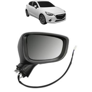 Oglinda Dreapta MAZDA 2 Hatchback (DL, DJ) din 2014 - 2021, Auto, Reglaj electric, Completa - Img 2