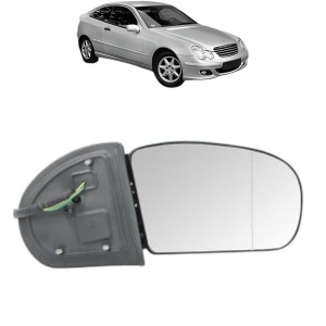 Oglinda Dreapta MERCEDES-BENZ C-CLASS Coupe (CL203) din 2001 - 2008, Auto, Reglaj electric, Completa - Img 2