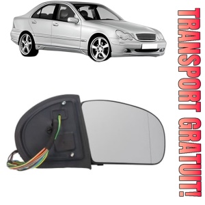 Oglinda Dreapta MERCEDES-BENZ C-CLASS (W203) din 2000 - 2007, Auto, Reglaj electric, Completa