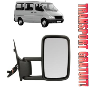 Oglinda Dreapta MERCEDES-BENZ SPRINTER 2-t Bus (B901, B902) din 1995 - 2006, Auto, Reglaj electric, Completa