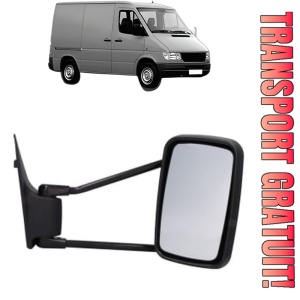 Oglinda Dreapta MERCEDES-BENZ SPRINTER 2-t Van (B901, B902) din 1995 - 2006, Auto, Reglaj manual, Completa