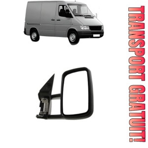 Oglinda Dreapta MERCEDES-BENZ SPRINTER 2-t Van (B901, B902) din 1995 - 2006, Auto, Reglaj manual, Completa