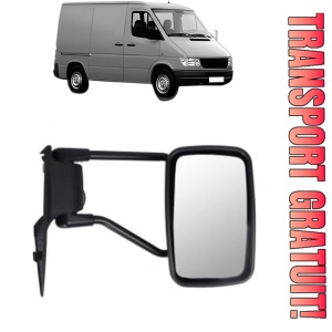 Oglinda Dreapta MERCEDES-BENZ SPRINTER 2-t Van (B901, B902) din 1995 - 2006, Auto, Reglaj manual, Completa
