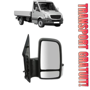Oglinda Dreapta MERCEDES-BENZ SPRINTER 3-t Platform/Chassis (B906) din 2006 - 2018, Auto, Reglaj manual, Completa