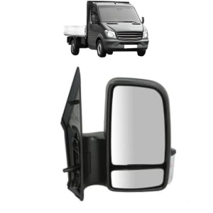 Oglinda Dreapta MERCEDES-BENZ SPRINTER 4,6-t Platform/Chassis (B906) din 2006 - 2018, Auto, Reglaj manual, Completa - Img 2