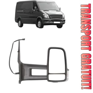 Oglinda Dreapta MERCEDES-BENZ SPRINTER 4,6-t Van (B906) din 2006 - 2018, Auto, Reglaj electric, Completa