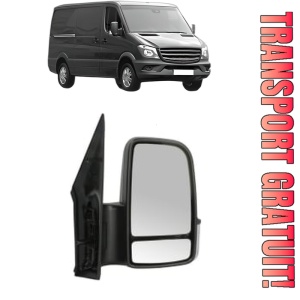 Oglinda Dreapta MERCEDES-BENZ SPRINTER 4,6-t Van (B906) din 2006 - 2018, Auto, Reglaj electric, Completa
