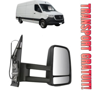 Oglinda Dreapta MERCEDES-BENZ SPRINTER 4-t Van (B907, B910) din 2018 - 2025, Auto, Reglaj manual, Completa