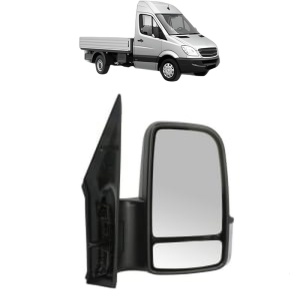 Oglinda Dreapta MERCEDES-BENZ SPRINTER 5-t Platform/Chassis (B906) din 2006 - 2019, Auto, Reglaj electric, Completa - Img 2