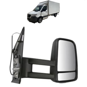 Oglinda Dreapta MERCEDES-BENZ SPRINTER 5-t Platform/Chassis (B907) din 2018 - 2022, Auto, Reglaj manual, Completa - Img 2