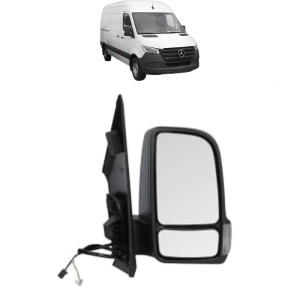 Oglinda Dreapta MERCEDES-BENZ SPRINTER 5-t Van (B907) din 2018 - 2021, Auto, Reglaj electric, Completa - Img 2