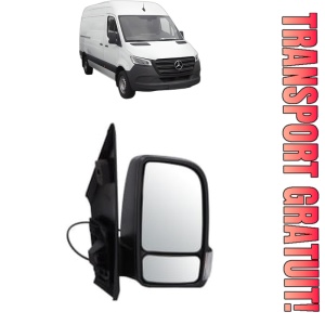 Oglinda Dreapta MERCEDES-BENZ SPRINTER 5-t Van (B907) din 2018 - 2021, Auto, Reglaj manual, Completa
