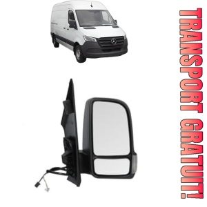 Oglinda Dreapta MERCEDES-BENZ SPRINTER 5-t Van (B907) din 2018 - 2021, Auto, Reglaj electric, Completa