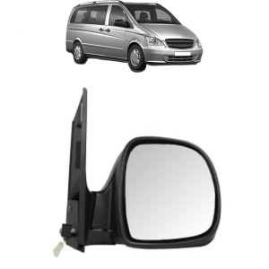Oglinda Dreapta MERCEDES-BENZ VITO Bus (W639) din 2003 - 2014, Auto, Reglaj electric, Completa - Img 2