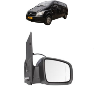 Oglinda Dreapta MERCEDES-BENZ VITO / MIXTO Van (W639) din 2003 - 2014, Auto, Reglaj electric, Completa - Img 2