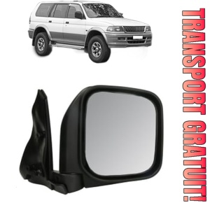Oglinda Dreapta MITSUBISHI PAJERO SPORT (K80) din 1998, Auto, Reglaj manual, Completa