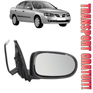Oglinda Dreapta NISSAN ALMERA II (N16) din 2000 - 2006, Auto, Reglaj electric, Completa
