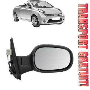 Oglinda Dreapta NISSAN MICRA C+C III (K12) din 2005 - 2010, Auto, Reglaj electric, Completa
