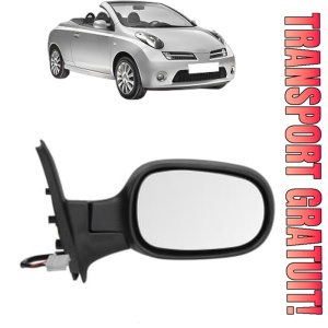 Oglinda Dreapta NISSAN MICRA C+C III (K12) din 2005 - 2010, Auto, Reglaj electric, Completa