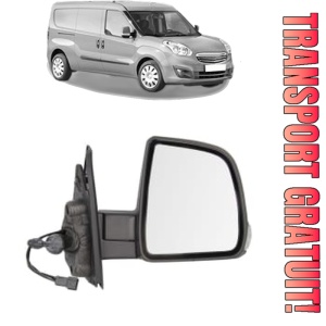 Oglinda Dreapta OPEL COMBO Box Body/MPV (X12) din 2012 - 2016, Auto, Reglaj mecanic, Completa