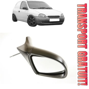 Oglinda Dreapta OPEL CORSA B Hatchback Van (S93) din 1994 - 2001, Auto, Reglaj mecanic, Completa