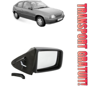 Oglinda Dreapta OPEL KADETT E Hatchback (T85) din 1984 - 1991, Auto, Reglaj mecanic, Completa