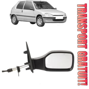 Oglinda Dreapta PEUGEOT 106 II (1A_, 1C_) din 1996 - 2004, Auto, Reglaj mecanic, Completa