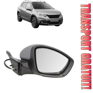 Oglinda Dreapta PEUGEOT 2008 I Van (CU_) din 2018 - 2019, Auto, Reglaj electric, Completa