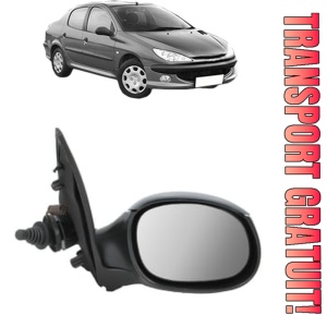 Oglinda Dreapta PEUGEOT 206 Saloon din 2007 - 2008, Auto, Reglaj mecanic, Completa