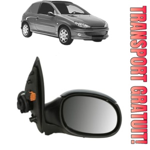 Oglinda Dreapta PEUGEOT 206 Van din 2001 - 2009, Auto, Reglaj electric, Completa