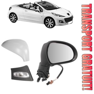 Oglinda Dreapta PEUGEOT 207 CC (WD_) din 2007 - 2015, Auto, Reglaj electric, Completa