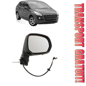Oglinda Dreapta PEUGEOT 3008 Van (0U_) din 2009 - 2016, Auto, Reglaj electric, Completa