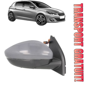 Oglinda Dreapta PEUGEOT 308 II (LB_, LP_, LW_, LH_, L3_) din 2013 - 2021, Auto, Reglaj electric, Completa